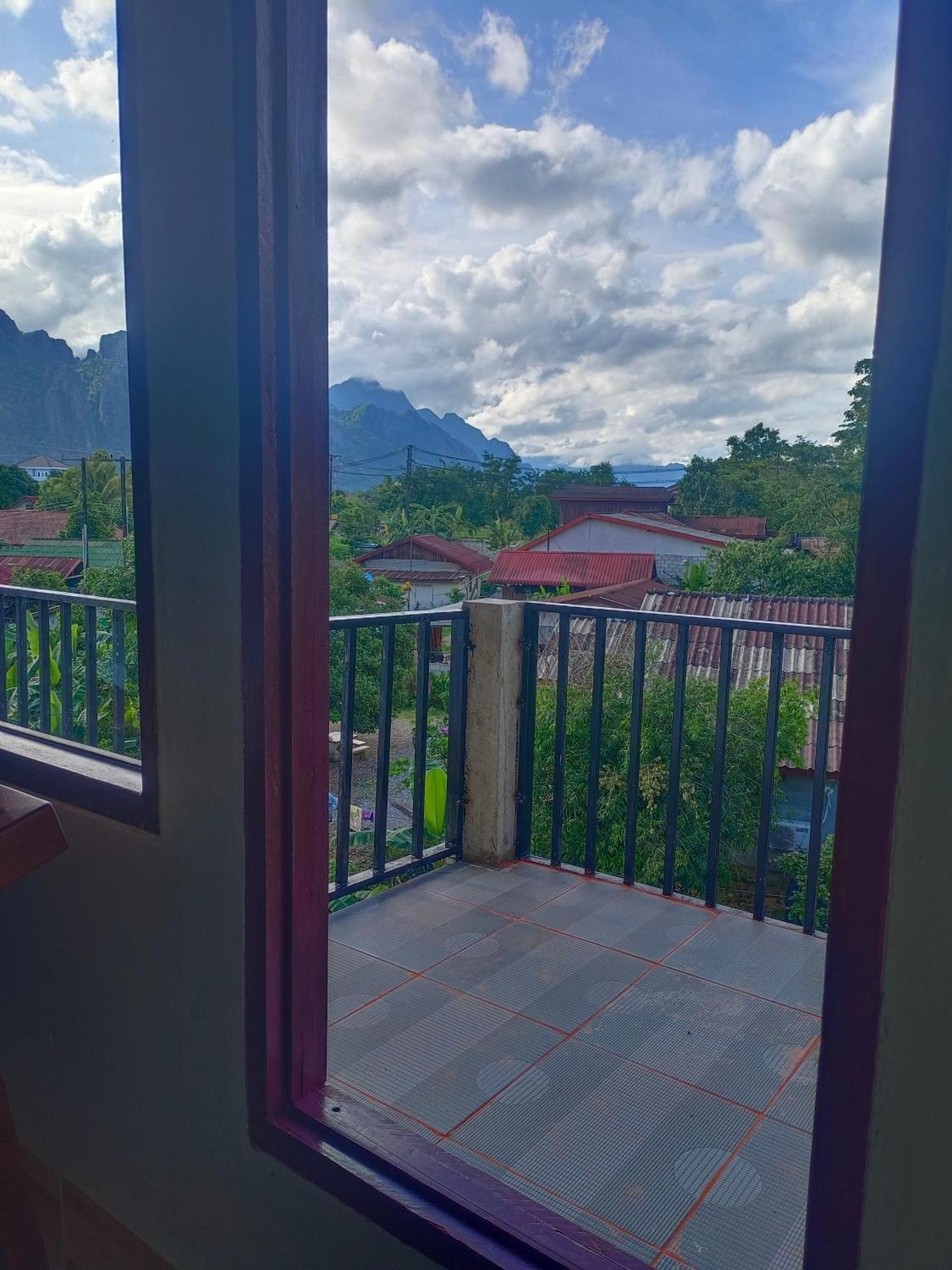 Dok Champa Resort Vang Vieng Buitenkant foto